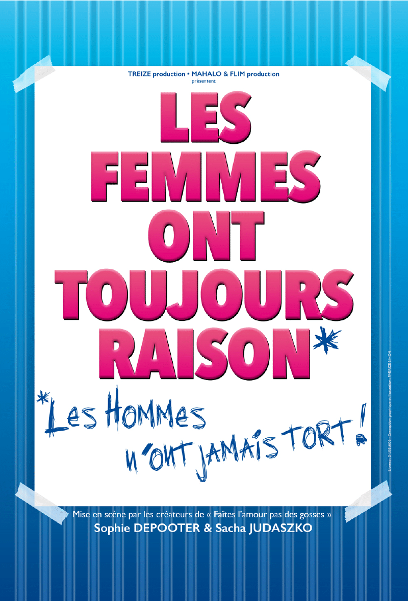 Les femmes ont toujours raison, les hommes n’ont jamais tort